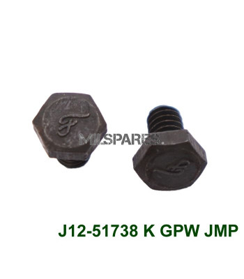 Wheel cylinder bolt set